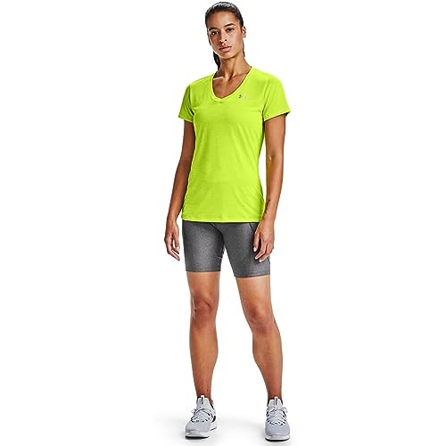 Image of Under Armour Womens Tech V-Neck Twist Short-Sleeve T-Shirt