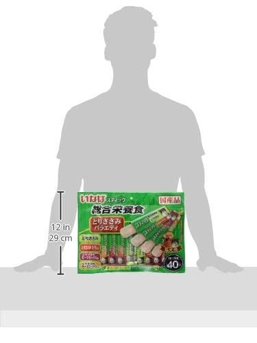 Amazon.co.jp: いなば スティック とりささみバラエティ 40本 総合栄養
