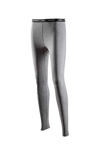 ColdPruf Women's Premium Performance Single Layer Base Layer Bottom, Heather Grey, Large 49B