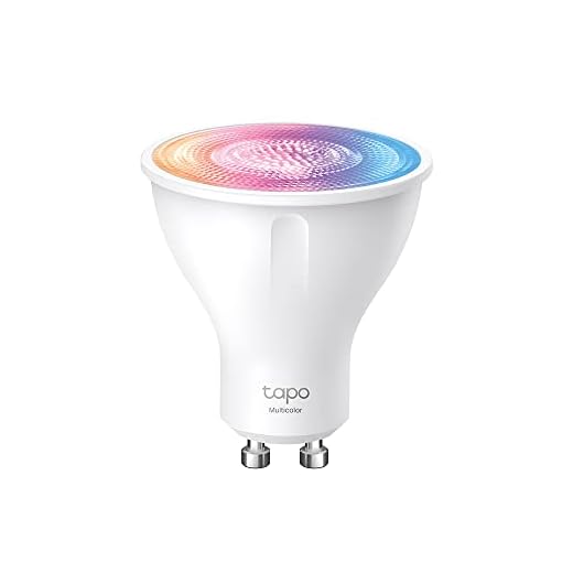 Tapo TP-Link smarte WLAN Glühbirne GU10 L630, Energie sparen, 3.7W Entspricht 50W, Mehrfarbrige dimmbare alexa lampe, smart home zubehör, 16 Mio Farben