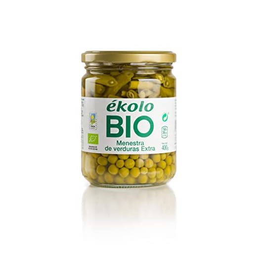 Ekolo Menestra De Verduras Bio, 6 Tarros, 400g 2280g