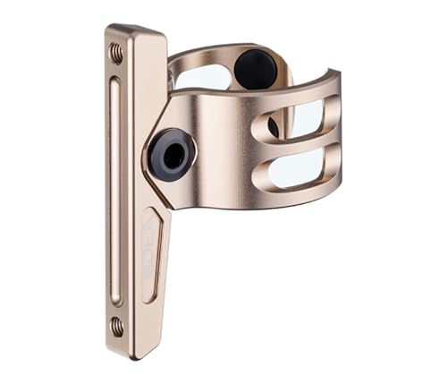 ���f�A�iRIDEA�j �~�j�x���{�g���P�[�W�A�_�v�^�[ �V���O���A�[�� FCAS Mini Velo Bottle Cage Adapter�iSingle arm�j�N�����v�a�F��31.8mm�A��34.9mm �}�b�g�x�[�W��