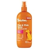 Zesty Paws Flea and Tick Spray for Dogs - Kill Fleas, Ticks & Their Eggs - Veterinarian Formulated - Soothes Itchy & Irritated Dog Skin - Cedarwood Oil, Rosemary Oil & Peppermint Oil