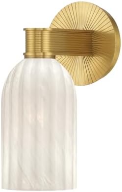 Crystorama Lotus 5'' Luxe Gold Sconce