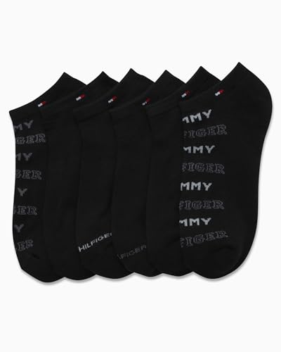 Tommy Hilfiger Womens No Show Athletic Socks – 6 Pack Low Cut Soft Cushioned Performance Socks for Women (Size 4-10)4