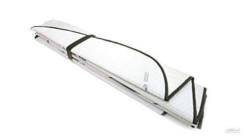 Coverking Compatible for Moda - Bubble Sun Shade for C7 Corvette 2014- C7 Flags on Ouside American Flag and Script Logo on Inside