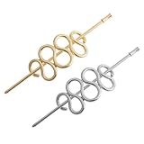 Horquillas para el cabello para mujer: ideales para cualquier ocasión especial, como bodas, fiestas navideñas, cumpleaños, fiestas de año nuevo; palillos metálicos para el cabello