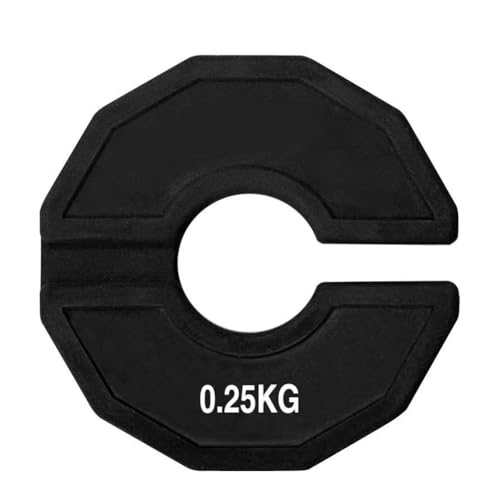 Persistence Gym Micro Plates - Placa de peso fraccionada de goma, peso fraccional, cambio adicional de 0,25 kg