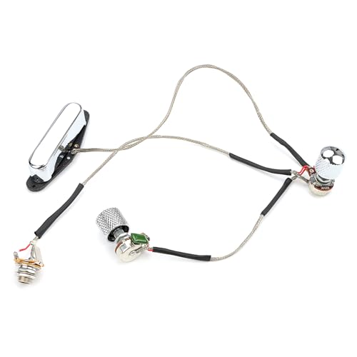 Micro guitare électrique bobine simple et kit de boutons de contrôle de rechange