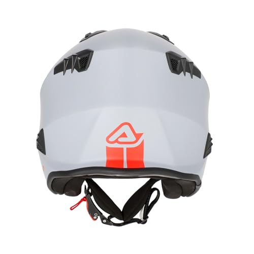 Acerbis Casco Jet Aria 2206, Adultos Unisex, Gris Luminoso (ral 7035), M