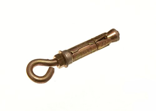 Boulons d'ancrage œillet fermé 6mm acier YZP vis anneau ancrage mur