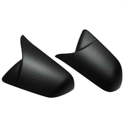 Boîtier rétroviseur carbone Mustang S650 protection et style aérodynamique coupé