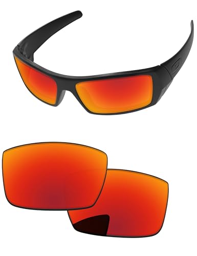 Image of Replacement Lenses for Oakley Gascan OO9014 60mm Sunglass - Precision Fit, UV Block & Impact Resistant