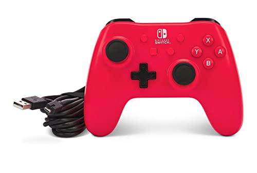 Manette filaire pour Nintendo Switch – Raspberry Red