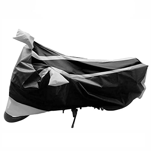 Image of Kandid Waterproof uv protective motorcycle cover in Silver & Black 298