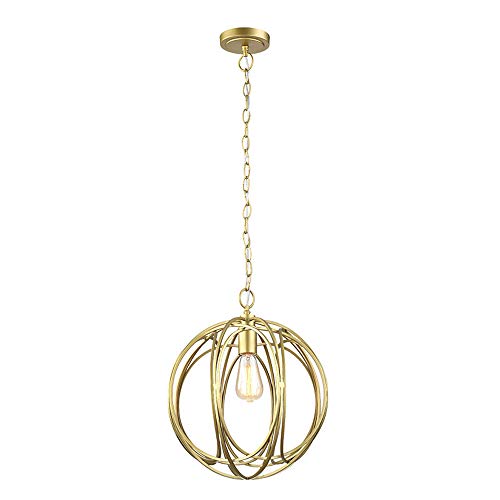 Kronleuchter Lampe, Nordic Golden Modern Pendelleuchte Justierbare Eisenkette Licht Vorrichtung Globus Einfachheit Deckenleuchte Geeignet for Wohnzimmer, Wohnzimmer und Esszimmer Dekoration Kronleuch Cover