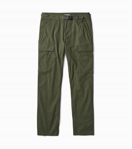 Roark Men's Campover Belted Stretch Cargo Pant