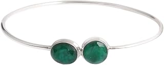 Arisha Kreation 92.5 Sterling Silver Kada Bracelet for Women | Adjustable Silver Jewellery Gift for Girls & Women (ab0333) Price In India
