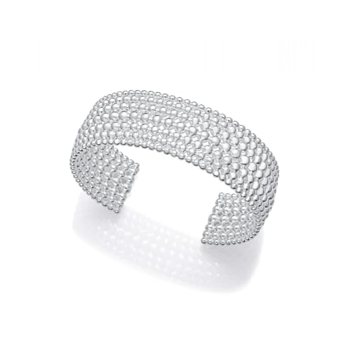 Viceroy Pulsera Fashion Mujer 14317P01000 – Acero Bañado en Plata 999, Diseño de Esfera en Relieve, Colección Laura Escanes
