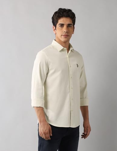 Image of U.S. Polo Assn. Denim Co. Apparel Solid Regular Fit Shirt