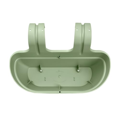 elho Vibia Campana Easy Hanger M 36 - Übertopf für Balkon & Außen - Ø 36.0 x H 26.5 cm - Grün/Pistazien Grün