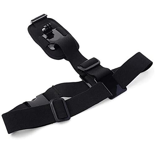 n/a Single Shoulder Chest Strap Mount Holder Pro Belt Fix for Sport Camera Cycling Arrival (Color : Black, Size : ONE Size)