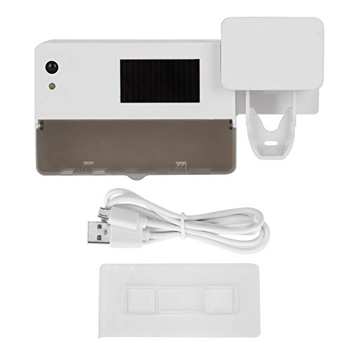 Preisvergleich Produktbild UV Sterilisator Zahnbürstenhalter, UV Zahnbürsten Desinfektionsmittel, Badezimmer Zahnbürstenhalter, Wandmontage Zahnbürsten Organizer mit Sterilisator Funktion für Badezimmerwaschräume