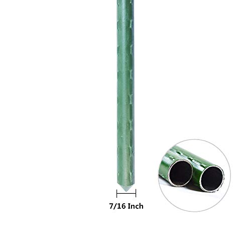 WAENLIR Garden Stakes 48inch 4ft Sturdy Plant Sticks/Support, Tomato Stakes, Pack of 50
