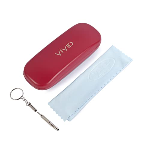 Image of VIVID Vision Unisex Adult Lightweight Eyewear Specs Case Cover | Protect Eye Glasses | Chashma Dibbi | Spectacle Box