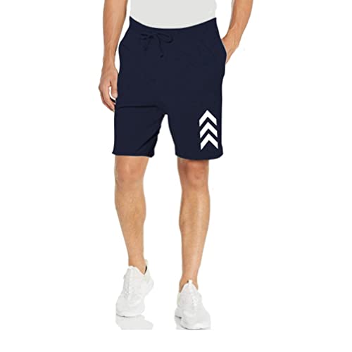 Image of KART BLACK Plus Size Men's Shorts with Pocket|Casual Knit Shorts|Printed Shorts|Over Sized Shorts|(S,M,L,XL,XXL,3XL,4XL,5XL) Combo Pack of 2