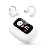 UGREEN S6 Magic Clip-Type Earbuds, Open-Ear Earbuds, with LCD Smart Display, Open-Ear Type, Bluetooth 5.4 0.5 inch (12 mm) Drivers, Total 30 Hours Playback, DNN Noise Canceling