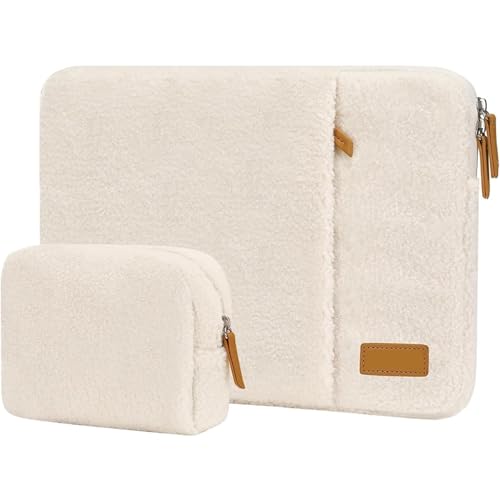 Housse ordinateur portable en peluche douce et antichoc pour protéger votre PC avec élégance