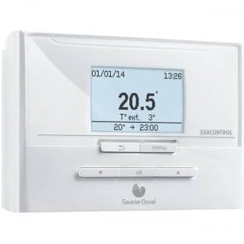 Saunier duval thermostat d'ambiance exacontrol e7c modulant