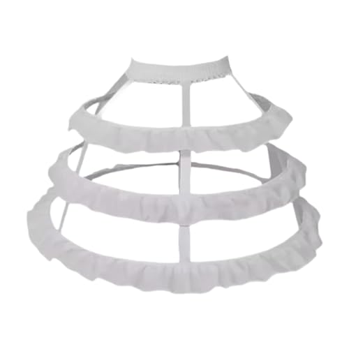 Jupon à paniers pour femme - Crinoline de bal ajustable à cerceaux