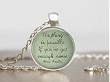 Ginny Weasley Quote Necklace - Harry Potter Jewelry and Necklace Gifts