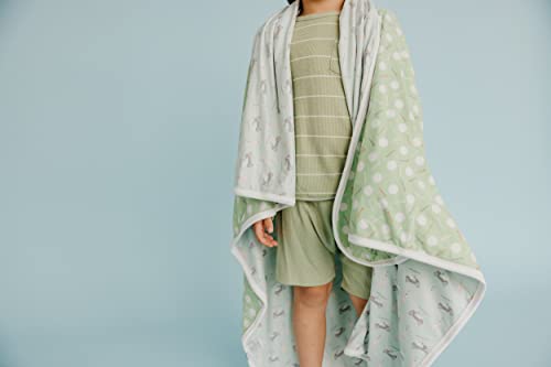 Image of Copper Pearl Jumbo 3-Layer Baby Blanket: Soft Baby Quilts for Boys and Girls | Breathable, Cozy, Toddler Blanket | Baby Quilt for Newborns | 46x46 Premium Polyester /Rayon | Bogey