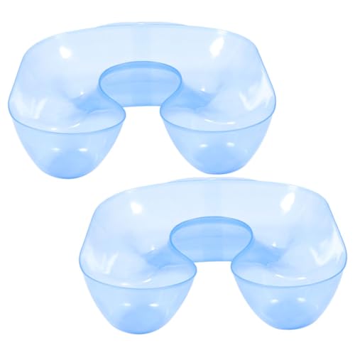 SOPOTUTU 2 Reposacabezas De Peluquería Lavabo Portátil Para Lavar El Cabello Cuenco Para Champú Reposacabezas Bandeja Para Champú Collar De Corte De Cabello Cojín De Soporte Para