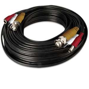 Canavis Security 100 Foot Bnc Video Power Audio Cable With Extensions #TOP1