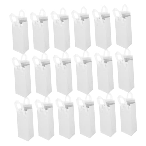 Homoyoyo 50pcs Insulated Single Cup Coffee Carrier Bag With Handles Thermal Takeout Tote Portable Drink Packaging Bag For Restaurants, Cafes, And Food