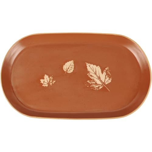 Primitives-by-Kathy-Platter-Oval-Fall-Leaves Primitives by Kathy Platter Oval Fall Leaves