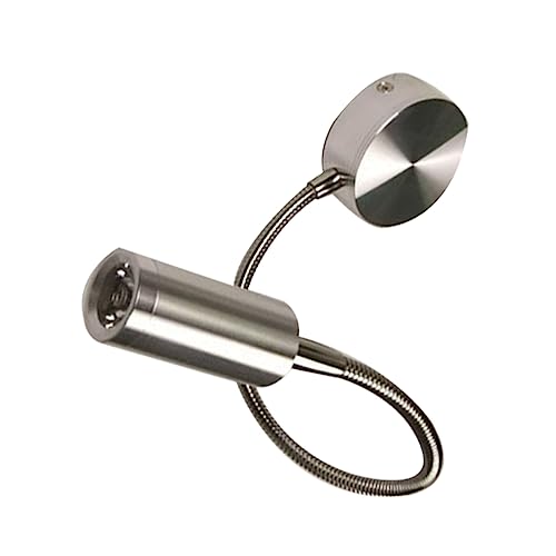 Homoyoyo Wall Lamp Flexible Arm Reading Light Warm White Bedside Lamp for Bedroom and Hours Lifespan