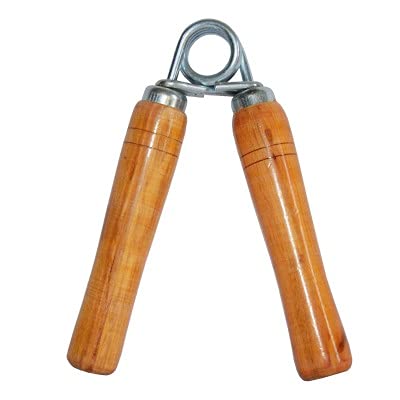 Hand Strengthener Wooden Handle Hand Grip