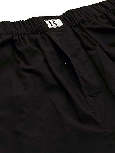 Image of Rajubhai Hargovindas Men's Pure Cotton Elastic Pyjama Lounge Pant | 100% Cotton | 2 Side Pockets |