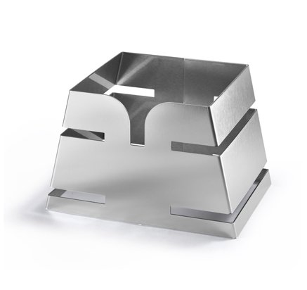 212 Main Large Pyramid Stainless Steel Skycap Riser