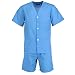Fruit of the Loom Men's Broadcloth Short Sleeve Pajama Set