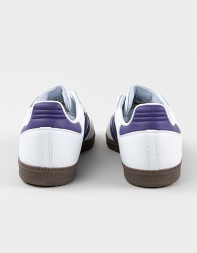 adidas Samba ADV Shoes, White/Collegiate Purple, 123