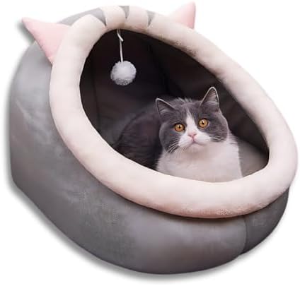 Barraca Toca Iglu Para Gatos e Cachorros Pequenos - Cama Caverna ...