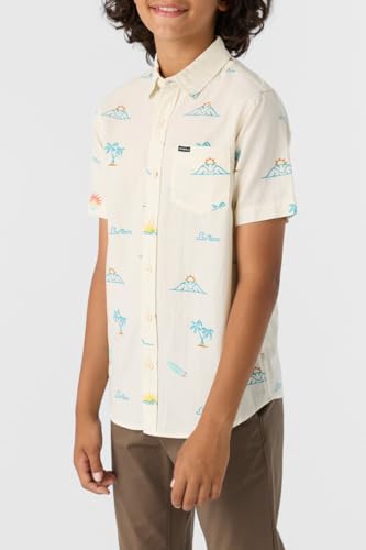 O'NEILL Boys Oasis Eco Short Sleeve Button-Up Shirt, Comfortable & Stylish - Perfect Casual Wear2