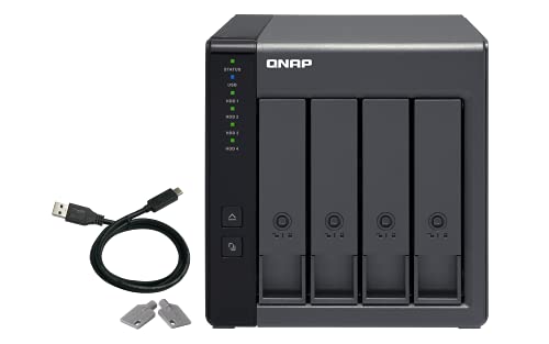 QNAP TR-004 4 Bay USB Type-C Direct Attached Storage (DAS) with hardware RAID (Diskless) by QNAP - Used condition - US$189.87