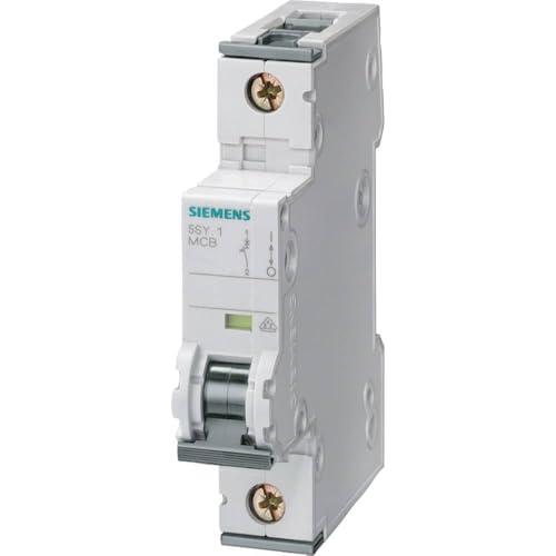 Disjoncteur modulaire Siemens 5SY7106 7 1 pôle 230400 V 18 mm IP20 - vue 2